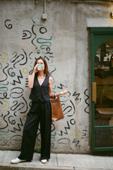 Harper 褲子 - 海軍藍