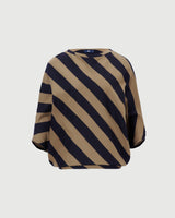 Claire 上衣 - 羊毛粉筆條紋