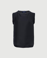 Chris シルク トップ - ブラック