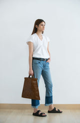 Alfie 上衣 - 白色