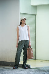 エブリン シルク カーゴ パンツ