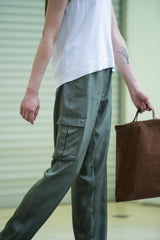 エブリン シルク カーゴ パンツ