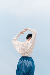 柳樹聳肩 - 奶油色