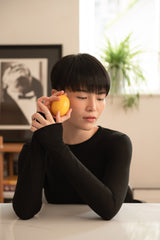 Olivia 上衣 - 黑色