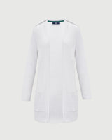 艾瑪開襟衫 - 白色