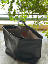 Rosamund Leather Bag - Black