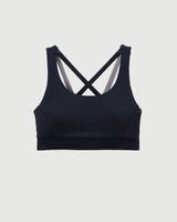 Robin 胸罩上衣 - 黑色/灰褐色