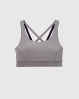 Robin 胸罩上衣 - 灰褐色/黑色