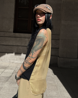 クロエ カシミアベスト - ブラック/ゴールド