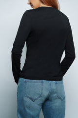 Olivia 上衣 - 黑色