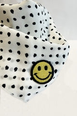 升級版真絲方巾 Poka Dot