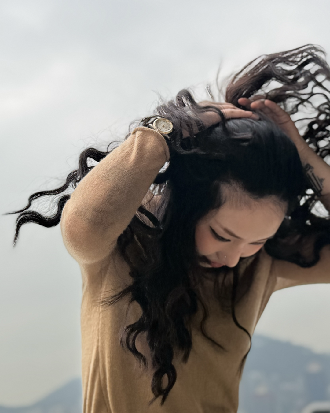 Musetta Cashmere Sweater - Camel