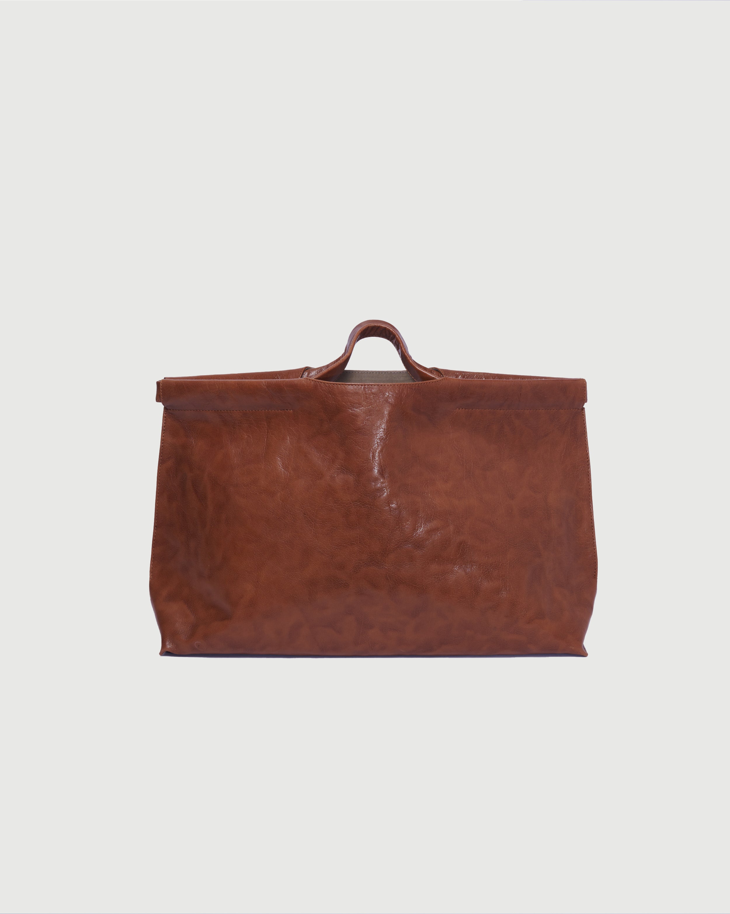 Amora  Leather Bag - Coffee