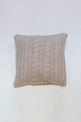 Cable Cashmere Cushion Cover - RURI